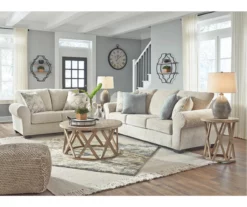 Haisley Ivory Sofa -Storage supplies store 810610832 A0 2