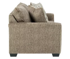 Olin Chocolate Brown Loveseat -Storage supplies store 810610833 A0 6