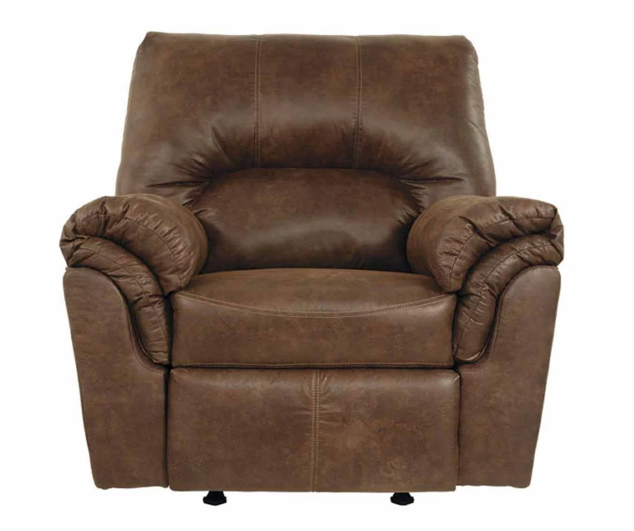 Bladen Coffee Faux Leather Rocker Recliner 3 Bladen Coffee Faux Leather Rocker Recliner