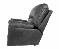 Bladen Slate Faux Leather Rocker Recliner -Storage supplies store 810612227 8
