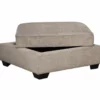 Bovarian Stone Storage Ottoman -Storage supplies store 810612233 1