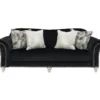 Harriotte Black Sofa -Storage supplies store 810612234