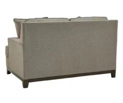 Kaywood Gray Loveseat -Storage supplies store 810612239 2
