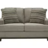Kaywood Gray Loveseat -Storage supplies store 810612239 3
