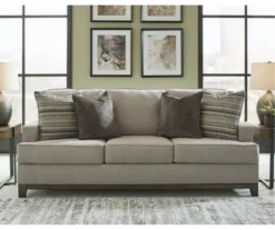 Kaywood Gray Sofa -Storage supplies store 810612241 9