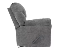 Allmaxx Gray Rocker Recliner 17 Allmaxx Gray Rocker Recliner -Storage supplies store 810612258 11