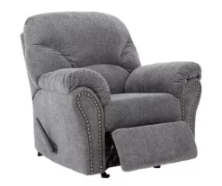 Allmaxx Gray Rocker Recliner 16 Allmaxx Gray Rocker Recliner -Storage supplies store 810612258 2