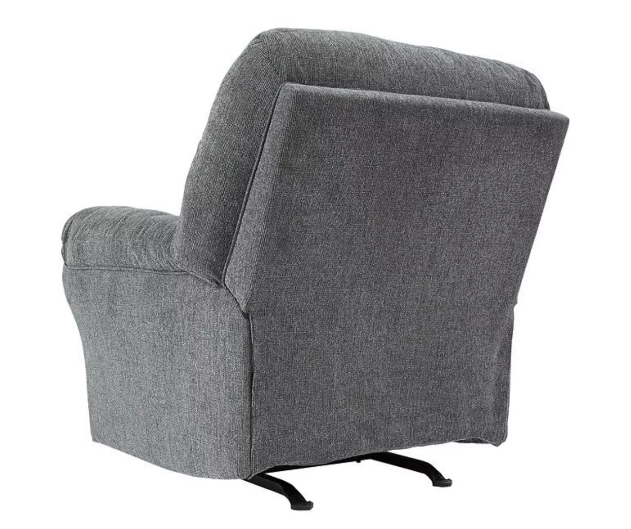 Allmaxx Gray Rocker Recliner 10 Allmaxx Gray Rocker Recliner - Image 8
