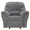 Allmaxx Gray Rocker Recliner 1 Allmaxx Gray Rocker Recliner -Storage supplies store 810612258 7