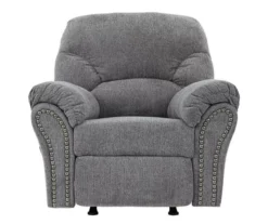 Allmaxx Gray Rocker Recliner