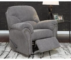 Allmaxx Gray Rocker Recliner 13 Allmaxx Gray Rocker Recliner -Storage supplies store 810612258 9