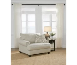 Asanti Gray Chair And A Half -Storage supplies store 810612268 5