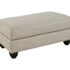Asanti Gray Ottoman -Storage supplies store 810612270 1