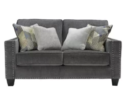 Gavril Smoky Gray Loveseat