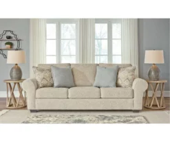 Haisley Ivory Queen Sleeper Sofa 10 Haisley Ivory Queen Sleeper Sofa -Storage supplies store 810612307 3