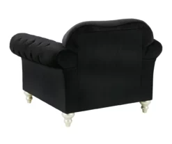 Harriotte Black Armchair -Storage supplies store 810612310 2