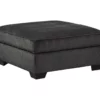 Charenton Charcoal Storage Ottoman 2 Charenton Charcoal Storage Ottoman -Storage supplies store 810612317 1