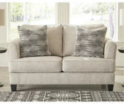 Callisburg Beige Loveseat -Storage supplies store 810612322 6