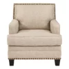 Claredon Beige Armchair -Storage supplies store 810612331 2