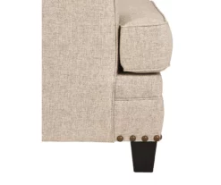 Claredon Beige Loveseat -Storage supplies store 810612332 6