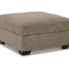 Creswell Gray Storage Ottoman 1 Creswell Gray Storage Ottoman -Storage supplies store 810612338 1