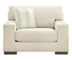 Maggie White Chair And A Half