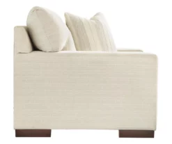 Maggie White Chair And A Half -Storage supplies store 810612352 4