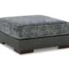 Larkstone Charcoal Oversize Accent Ottoman 1 Larkstone Charcoal Oversize Accent Ottoman -Storage supplies store 810612394 1