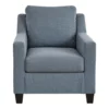 Lemly Twilight Blue Armchair -Storage supplies store 810612396 4