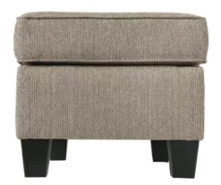 Shewsbury Pewter Ottoman -Storage supplies store 810612408 3