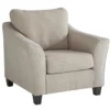 Abney Gray Armchair -Storage supplies store 810612435 1