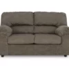 Norlou Taupe Loveseat