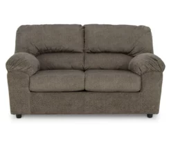 Norlou Taupe Loveseat