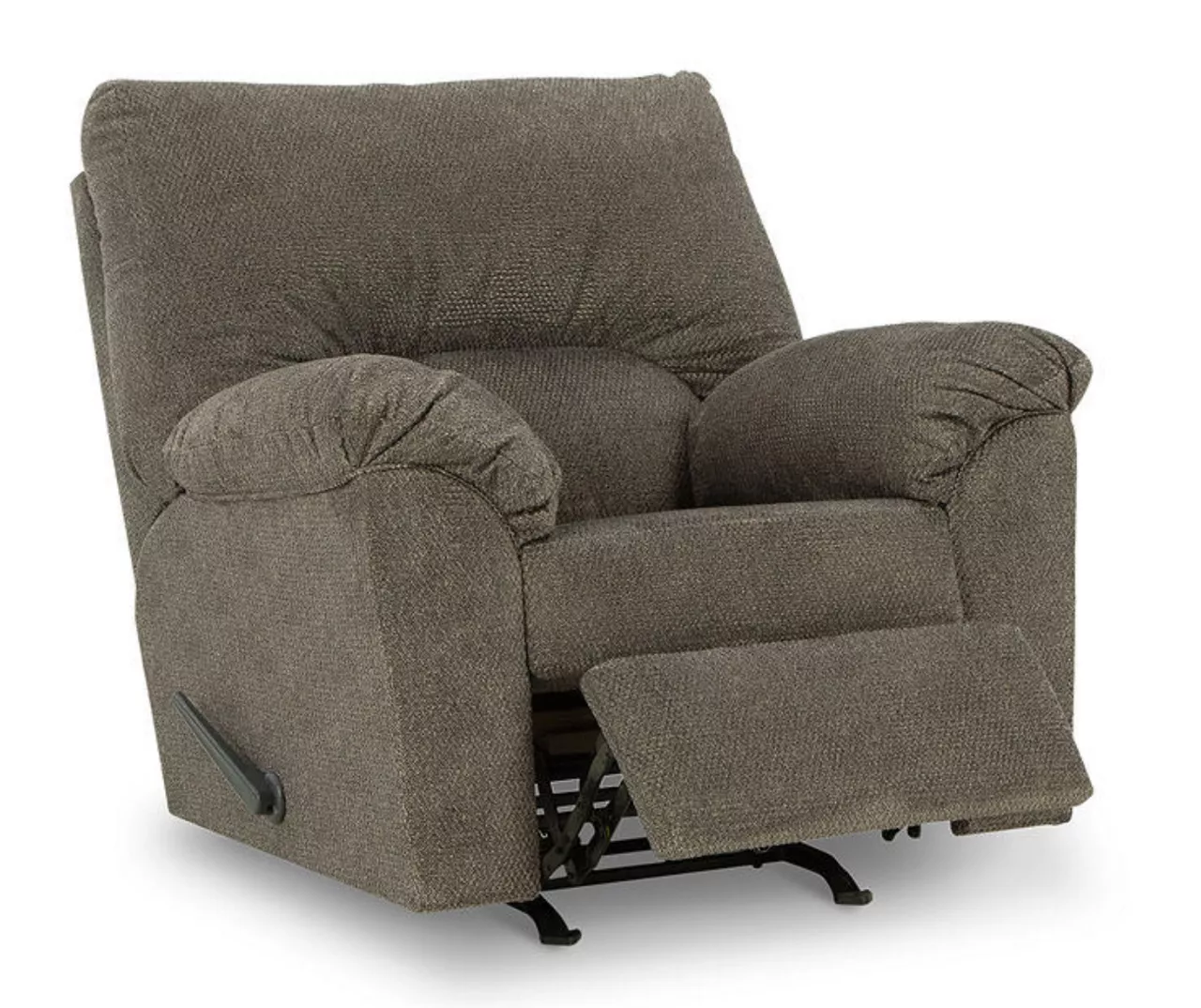 Norlou Taupe Rocker Recliner 6 Norlou Taupe Rocker Recliner - Image 4