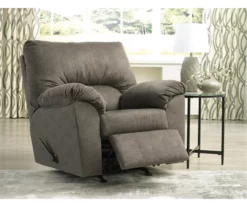 Norlou Taupe Rocker Recliner 12 Norlou Taupe Rocker Recliner -Storage supplies store 810612439 8