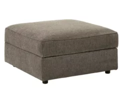 O'Phannon Gray Storage Ottoman -Storage supplies store 810612452 1