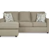 Renshaw Pebble Sofa Chaise -Storage supplies store 810612462 2
