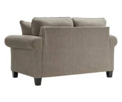 Shewsbury Pewter Loveseat 10 Shewsbury Pewter Loveseat -Storage supplies store 810612466 2