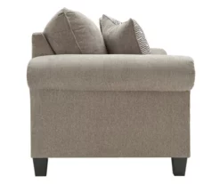 Shewsbury Pewter Loveseat 11 Shewsbury Pewter Loveseat -Storage supplies store 810612466 4