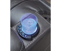 Composer Black Faux Leather Power Recliner 15 Composer Black Faux Leather Power Recliner -Storage supplies store 810612554 2