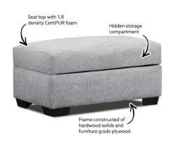Parkdale Dove Storage Ottoman -Storage supplies store 810616031 X0 1 1