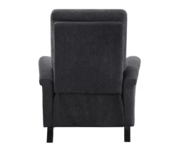 Weiser Dark Gray Push-Back Recliner 11 Weiser Dark Gray Push-Back Recliner -Storage supplies store 810616207 A2