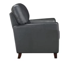 Dublin Gray Push-Back Recliner -Storage supplies store 810616216 A3
