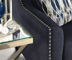 Creeal Heights Midnight Blue Sofa 13 Creeal Heights Midnight Blue Sofa -Storage supplies store 810616943 5