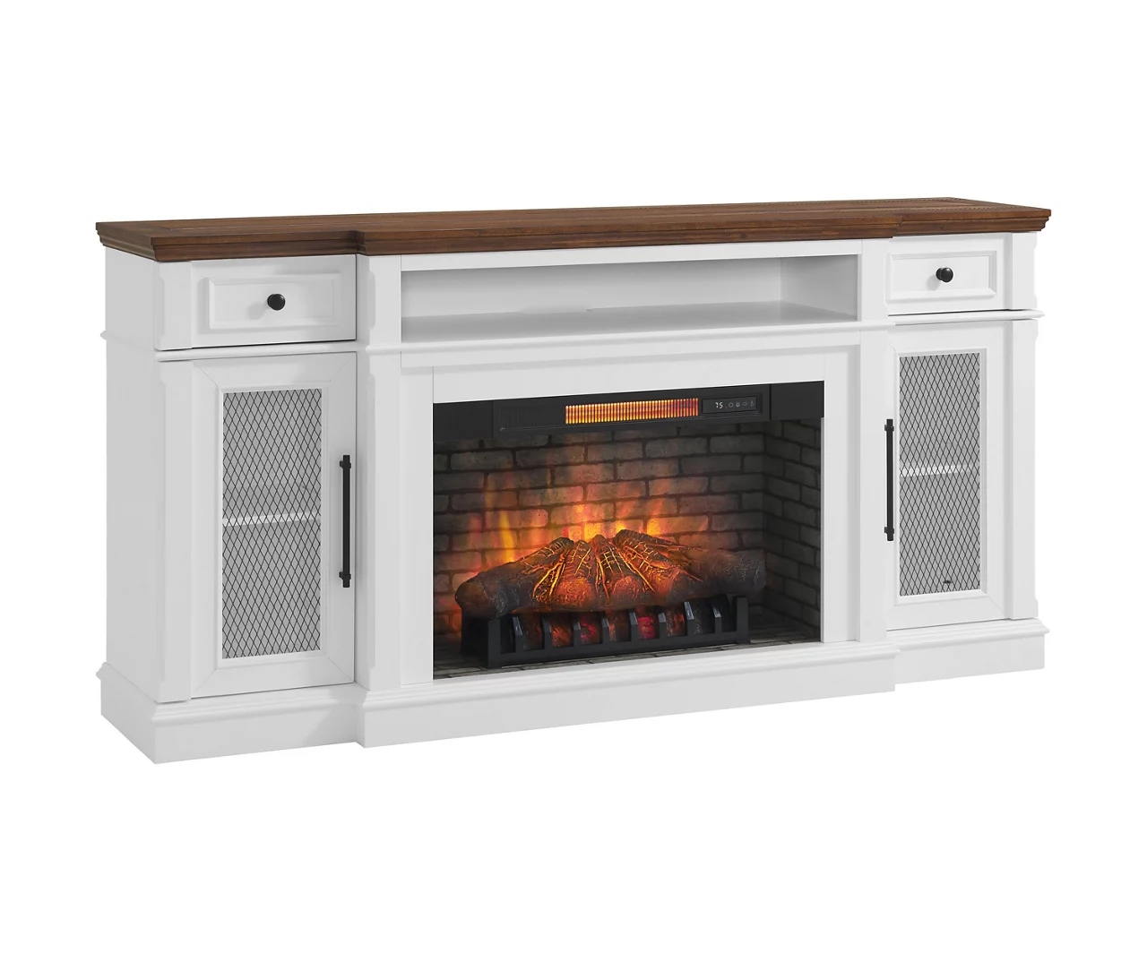 73.5" Castillo Electric Fireplace Console 9 73.5" Castillo Electric Fireplace Console - Image 7
