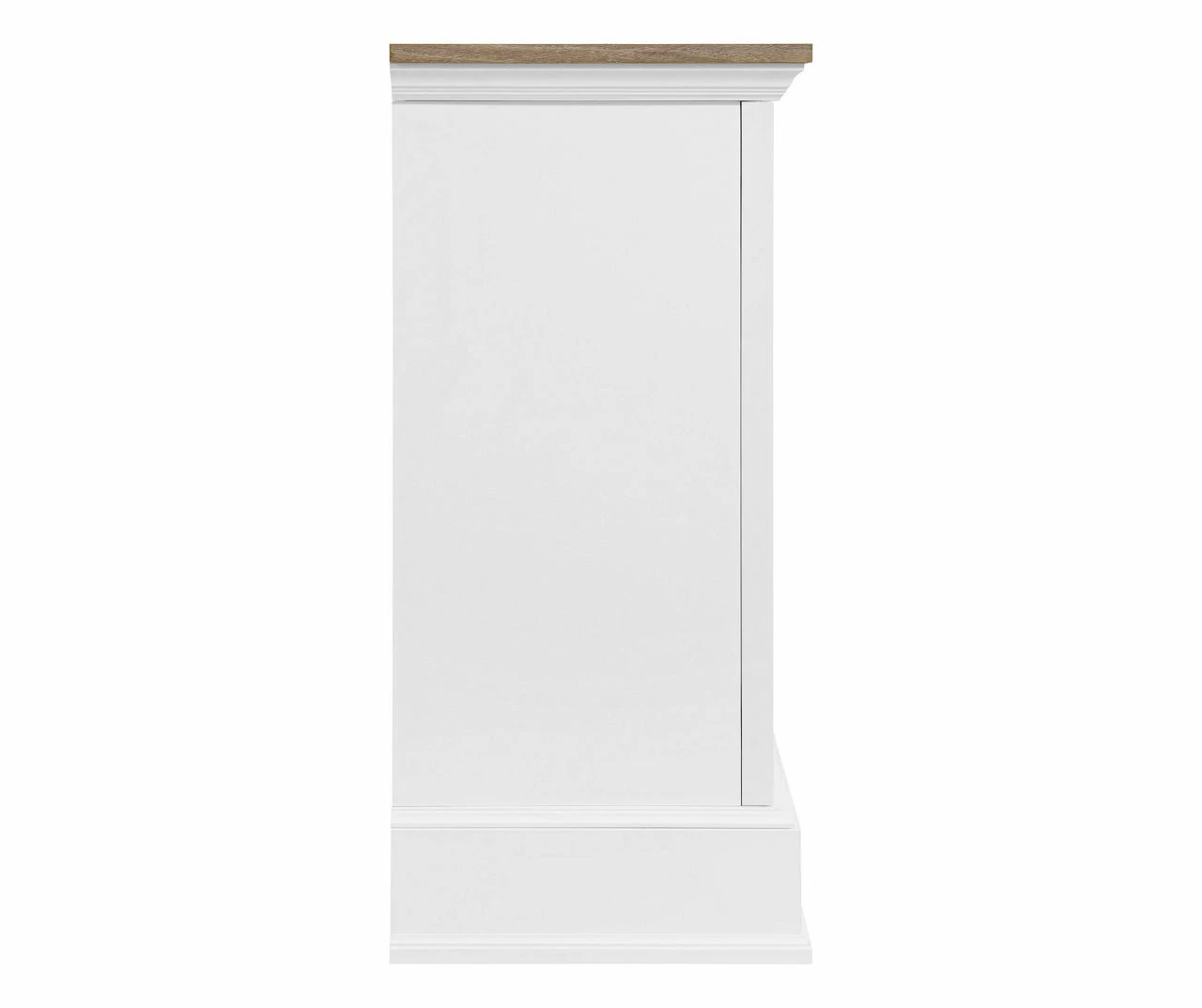 60" White 2-Door Electric Fireplace Console 12 60" White 2-Door Electric Fireplace Console - Image 10