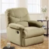 Arcadia Microfiber Recliner -Storage supplies store 810620359 A0 1