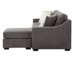 Gray Reversible Sofa Chaise -Storage supplies store 810620570 A0 4