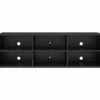 60" Capstan Black Oak TV Stand -Storage supplies store 810621023 A0 1