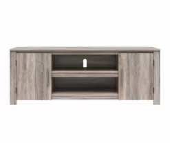 60" Aldridge Gray Oak TV Stand